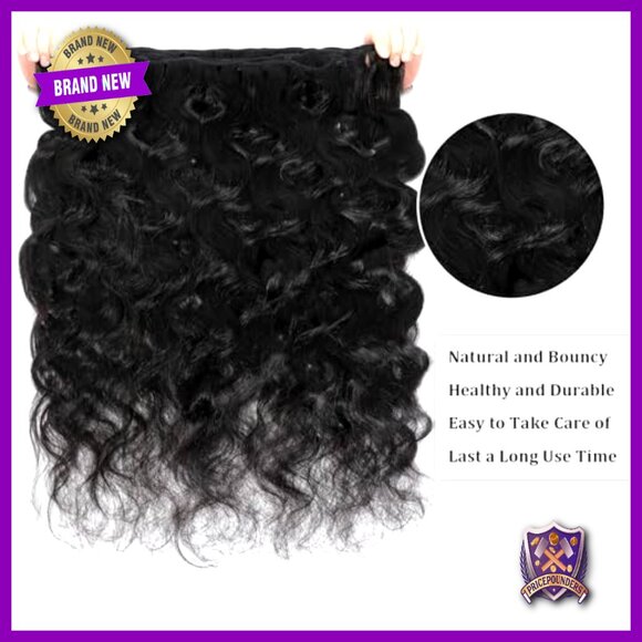 18 Inch Body Wave Human Hair Extensions Bundle 100% Raw Virgin Remy main image 6